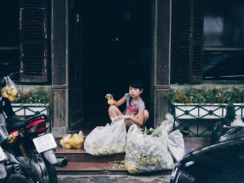 Girl in Hanoi